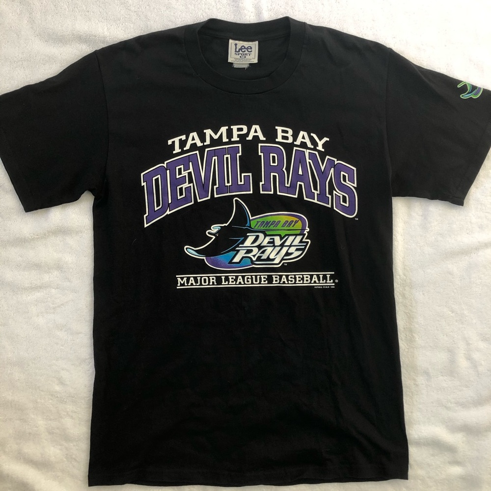 1999 Vintage Tampa Bay Devil Rays MLB Graphic T